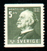 Frimrke Montelius 1943
